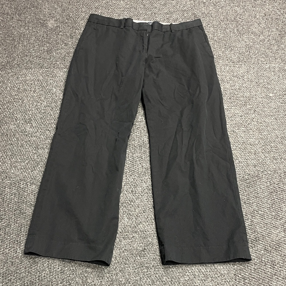 Gap Modern Boot Cut Trouser Pants Festive Black 14A Career Formal Maximalist